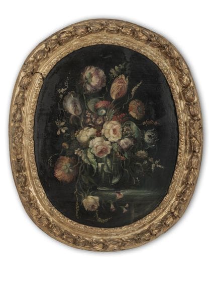 ÉCOLE CONTINENTALE, XIXe SIÈCLE. NATURES MORTES DE