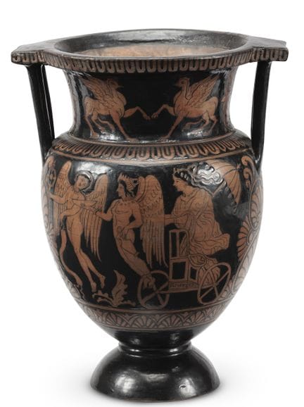 D'ÉPOQUE – GRAND TOUR : KRATÈRE À FIGURES ROUGES, 