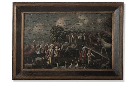 ÉCOLE NAÏVE, FIN DU XVIIIe SIÈCLE/DÉBUT DU XIXe SI