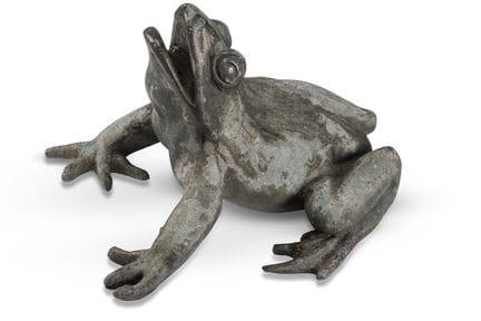 MAQUETTE EN PLOMB REPRÉSENTANT UNE GRENOUILLE, ATT