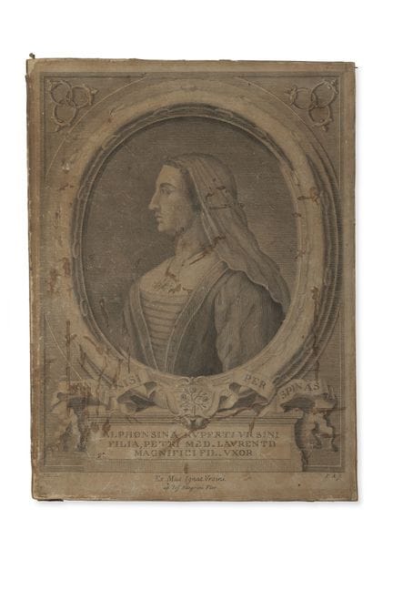 FRANCESCO ALLEGRINI (ITALIEN, né en 1729) D'APRÈS 