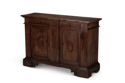 COMODE EN NOYER TOSCAN, ITALIENNE, XVIIIe SIÈCLE. 