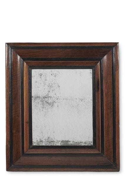 Miroir à cadre en noyer et ébénisé, XIXe siècle, 9