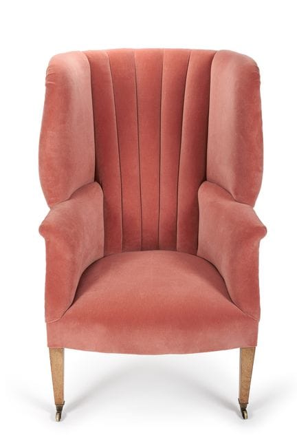 Fauteuil à oreilles en acajou de l'époque de Georg