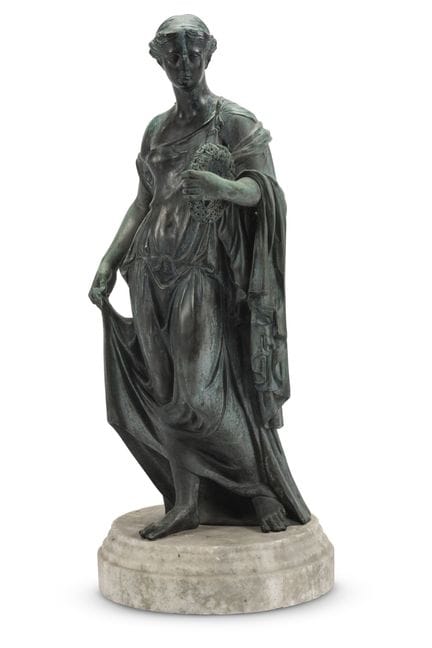 D'APRÈS L'ORIGINAL – STATUETTE EN BRONZE REPRÉSENT