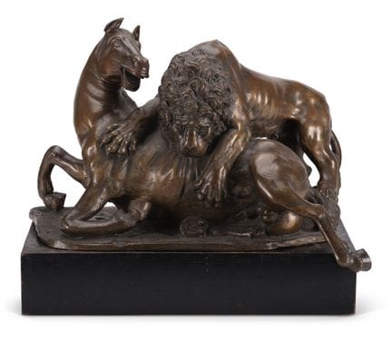 D'APRÈS GIAMBOLOGNA – GROUPE EN BRONZE REPRÉSENTAN
