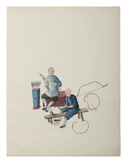 ARTISTE CHINOIS (DÉBUT DU XIXe SIÈCLE)SÉRIE DE HUI