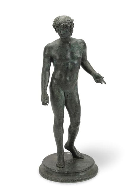 D'APRÈS L'ORIGINAL – STATUETTE EN BRONZE REPRÉSENT