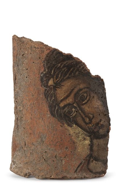 « AFTER THE ANTIQUE » – FRAGMENT DE CARREAU EN TER