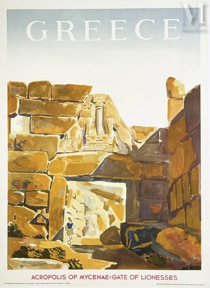 Acrópolis de Micenas: Puerta de las Leonas, Grecia
