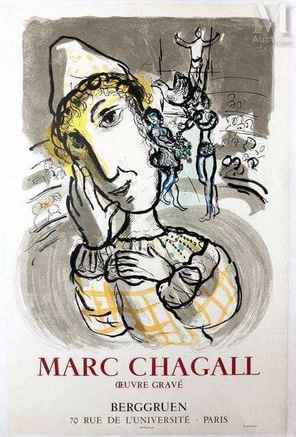 CHAGALL MARC
Marc Chagall, opera incisa (Il clown 