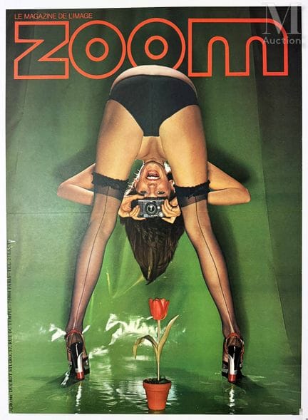 Zoom, la revista de la imagen
Cartel montado sobre