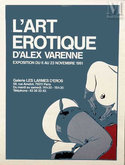 L'arte erotica di Alex Varenne - Mostra del 1991 -