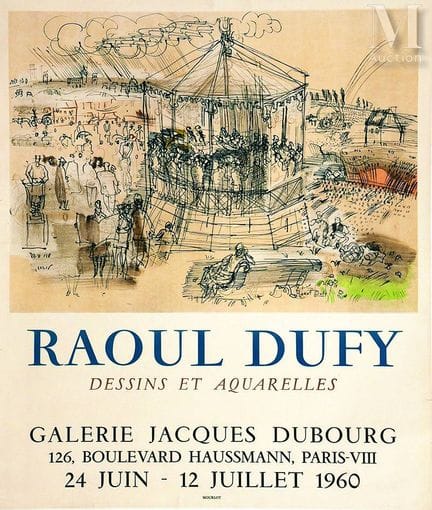 DUFY RAOUL
Raoul Dufy: Dibujos y acuarelas. Galerí