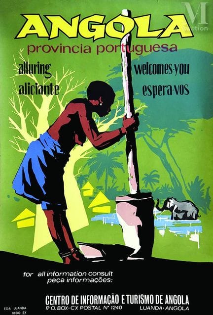 Angola Provincia Portuguesa te da la bienvenida. P
