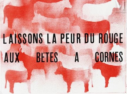 Dejemos el miedo al rojo a las bestias con cuernos