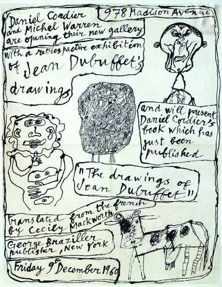 DUBUFFET JEAN
Jean Dubuffet, Daniel Cordier y Mich