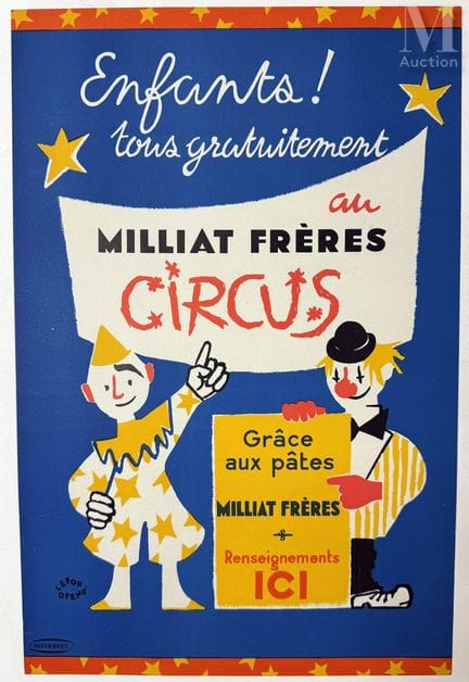 LEFOR OPENO
Circo Milliat Frères ¡Niños! Entrada g