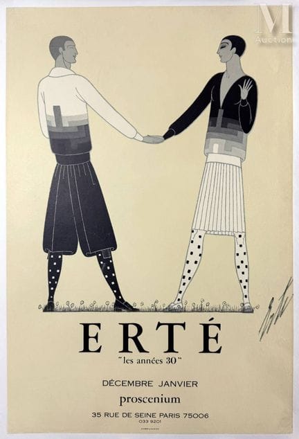ERTE
埃尔特 30年代 舞台前沿
圣马丁
阿尼埃尔
  亚麻布裱贴海报/  复古亚麻布海报


