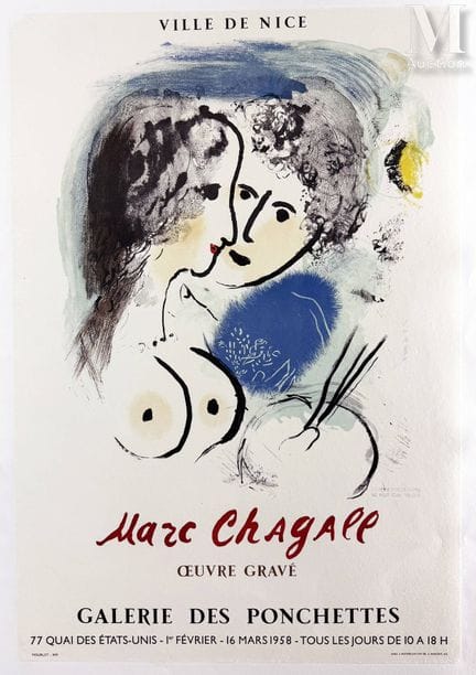 CHAGALL MARC
Marc Chagall, Galerie des Ponchettes,