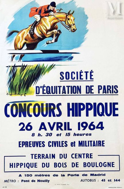 SEP: Sociedad Ecuestre de París. Pruebas civiles y