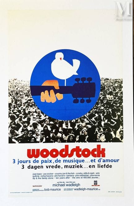 Woodstock (Nueva York)  3 días de paz, música y am