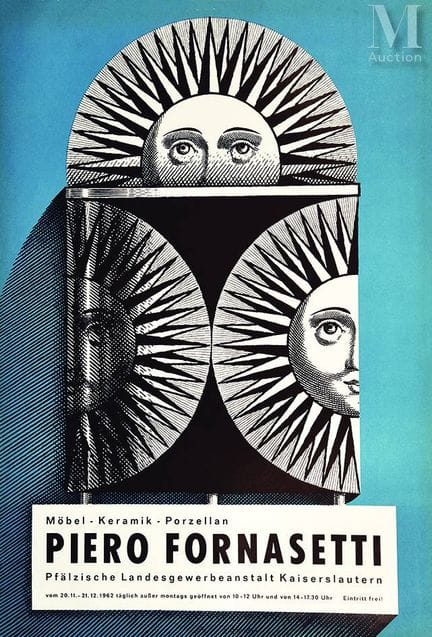FORNASETTI
Piero Fornasetti Mobili Ceramica Porcel