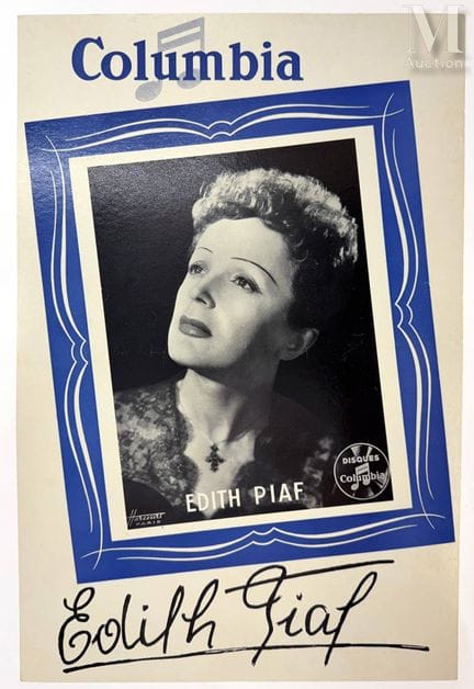 HARCOURT
Edith Piaf, discos Columbia
Cartel montad