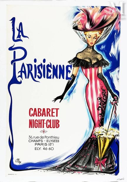 OKLEY
La Parisienne Cabaret Night Club, 36 rue Pon