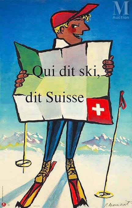 PIERRE MONNERAT
When you think of skiing, you thin