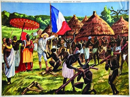Brazza en África Negra. Cartel escolar
Rossignol
M