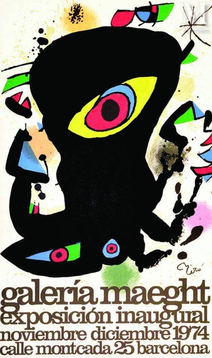 MIRO JOAN
Galería Maeght. Exposición inaugural. 19
