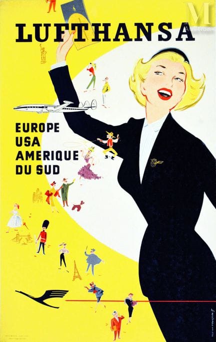 VON FOHNSECK GRIT
Lufthansa Europa EE. UU. Sudamér