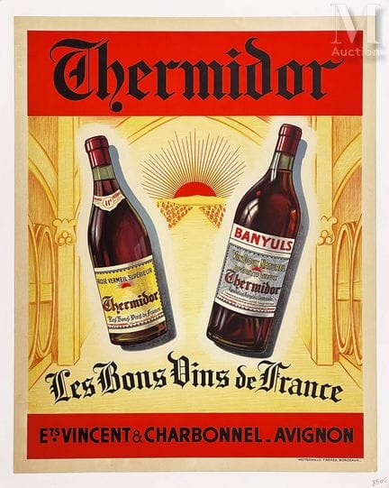 Thermidor, Los buenos vinos de Francia
Saint  Mart