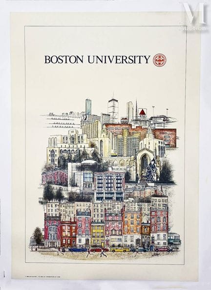 VAN ALSTYNE
Universidad de Boston. Cartel raro sob