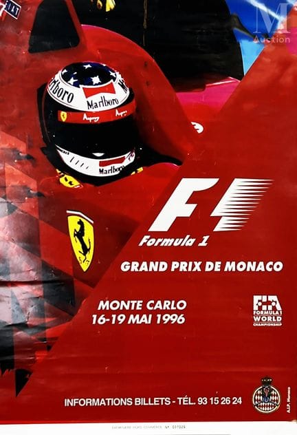 Gran Premio de Mónaco de Fórmula 1 de 1996, del 16