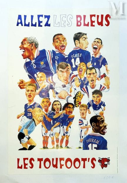 ¡Vamos, Les Bleus! La selección francesa de 1998. 