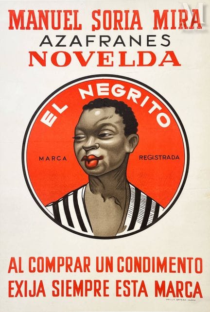 El Negrito Manuel Soria Mira Azafranes Novelda: cu
