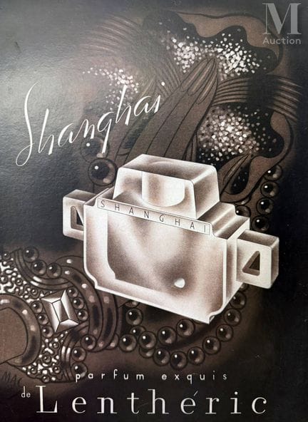 Shanghai Parfum Exquis de Lenthéric, anuncio en el
