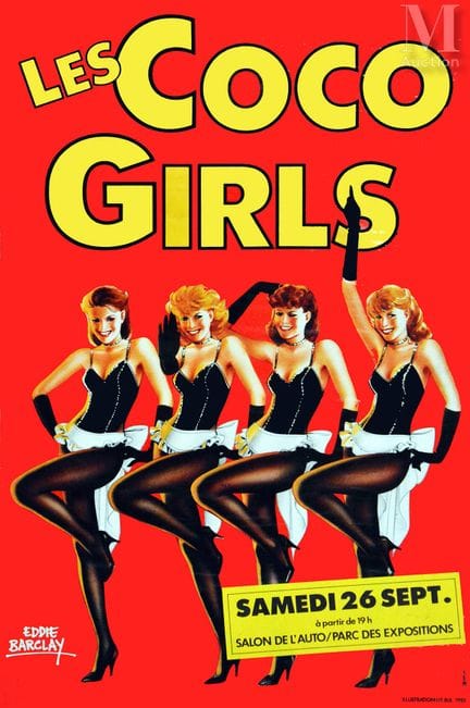 LIZ BIJL
Las Coco Girls de Eddie Barclay. Muy raro