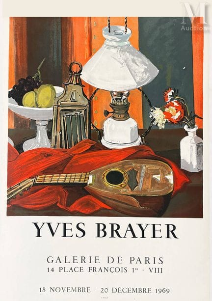 BRAYER YVES
Yves Brayer, Galería de París, 14 Plac
