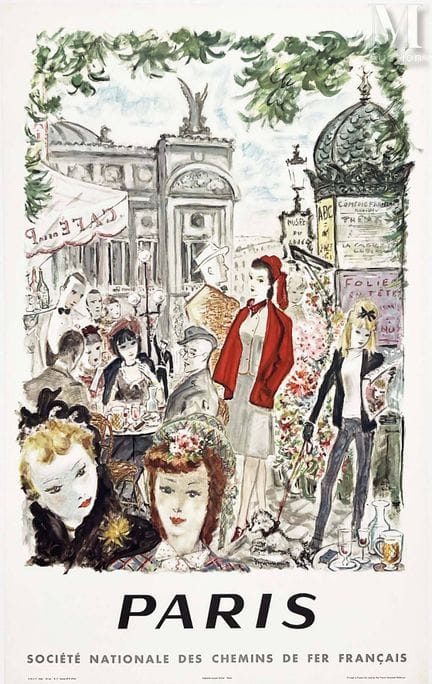 DIGNIMONT ANDRE
París, Café de La Paix en la Ópera