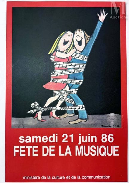 UNGERER TOMI
Faites de la Musique Samedi 21Juin 86