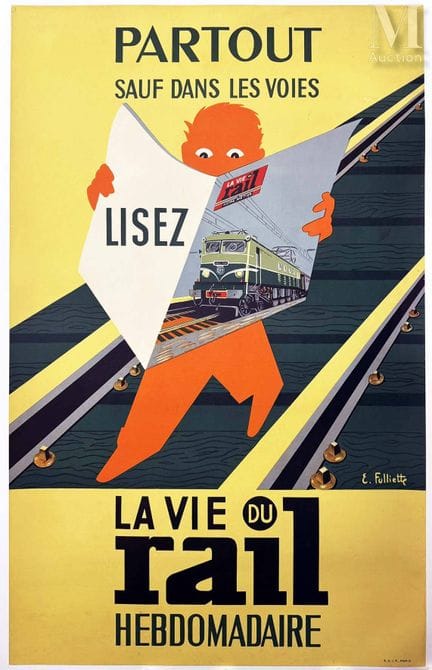 FOLLIETTE EMILE
La Vie du Rail Hebdomadaire Ovunqu