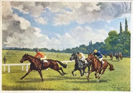 MARCHAND ANDRE
La llegada a Longchamp, París
Saint