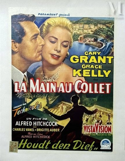 La mano en el cuello (To Catch a Thief) con Cary G