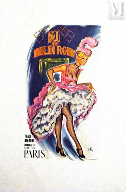 OKLEY
Baile del Moulin Rouge, Place Blanche, Montm
