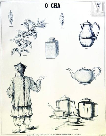 EMILE DEYROLLE
Té - O Cha Deyrolle, hacia 1900
Sai