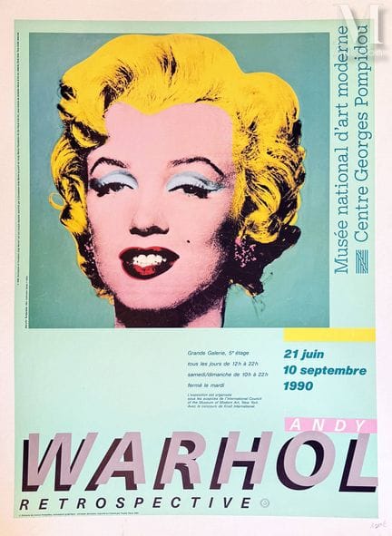 WARHOL ANDY
Retrospectiva de Andy Warhol, 1990, Ce