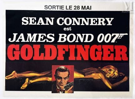 James Bond: Goldfinger. Sean Connery es James Bond